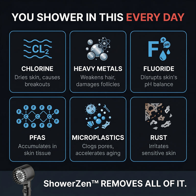 ShowerZen Ritual Kit — Rose Quartz Edition