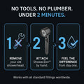 Black Basalt, Black Basalt + Hose, Black Basalt + Hose + Bracket, Nordic Fog, Nordic Fog + Hose, Nordic Fog + Hose + Bracket